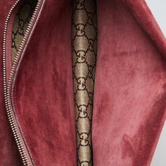 Gucci Beige/Pink GG Supreme Blooms Coated Canvas Small Dionysus Shoulder Bag - Picture 8 of 12